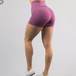 ISO alphalete mauve shorts